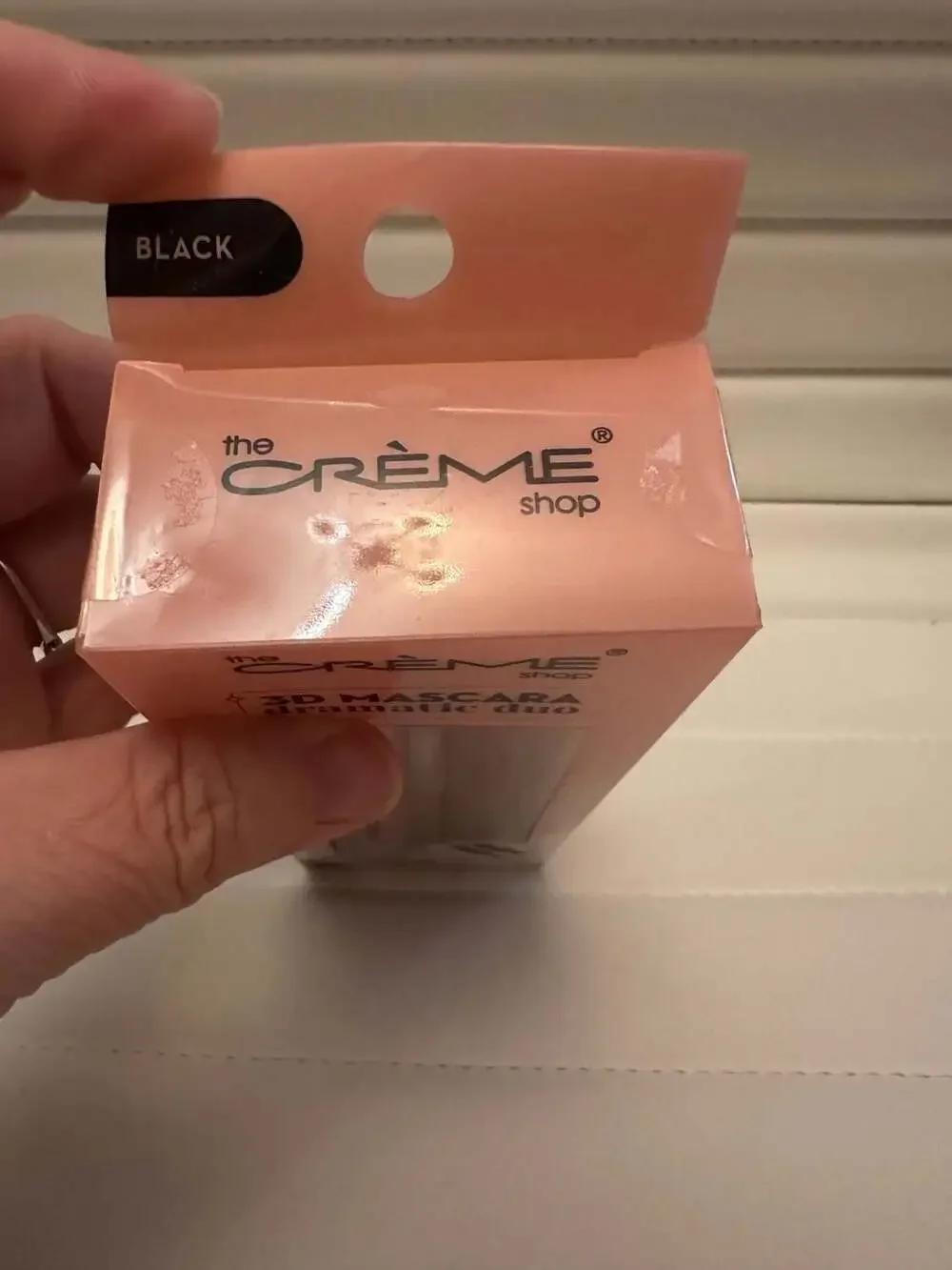 The Crème Shop 3D Mascara Dramatic Duo Black Infused with Biotin
